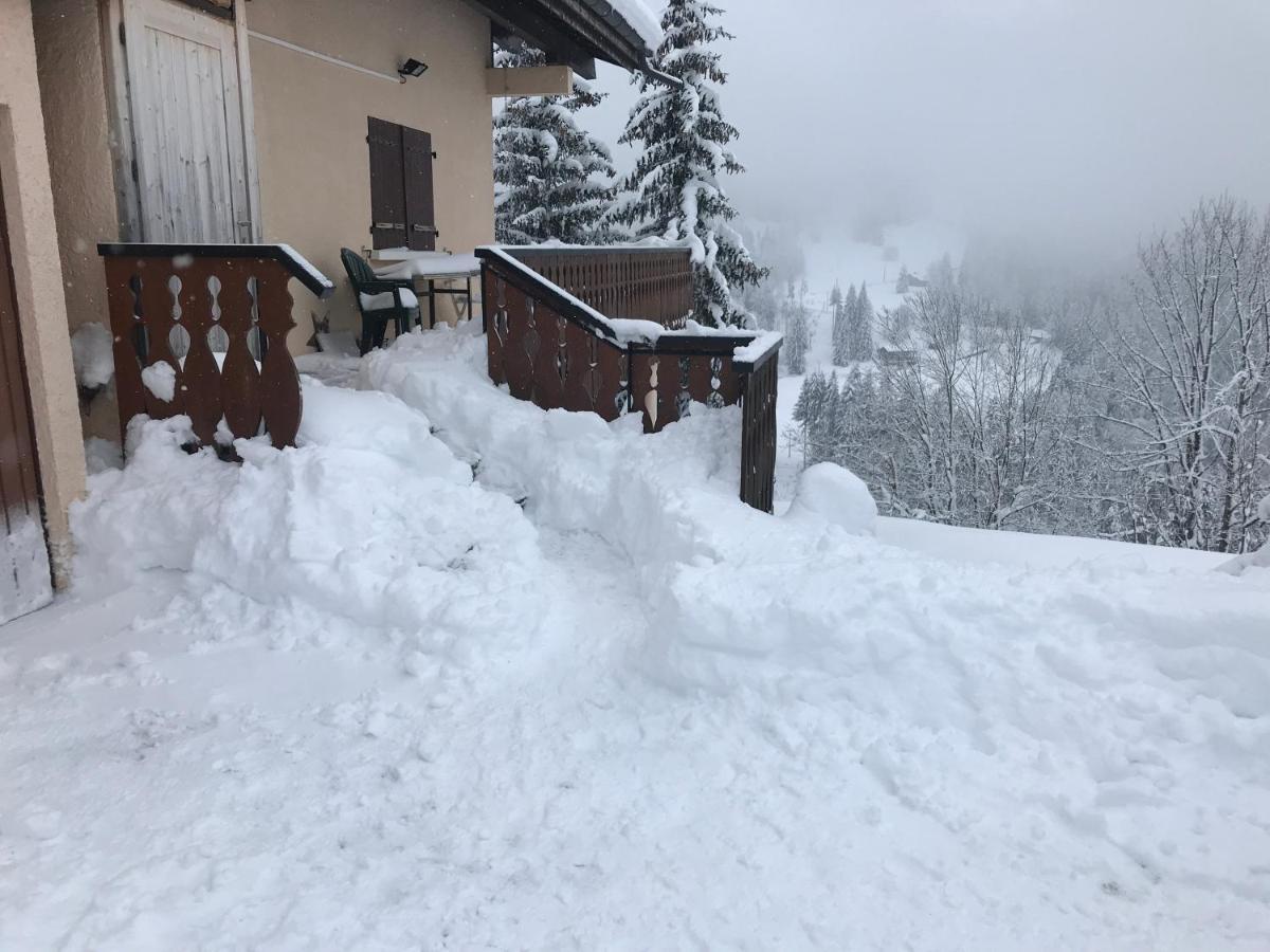 Chalet Les Trolles Les Gets Exteriör bild
